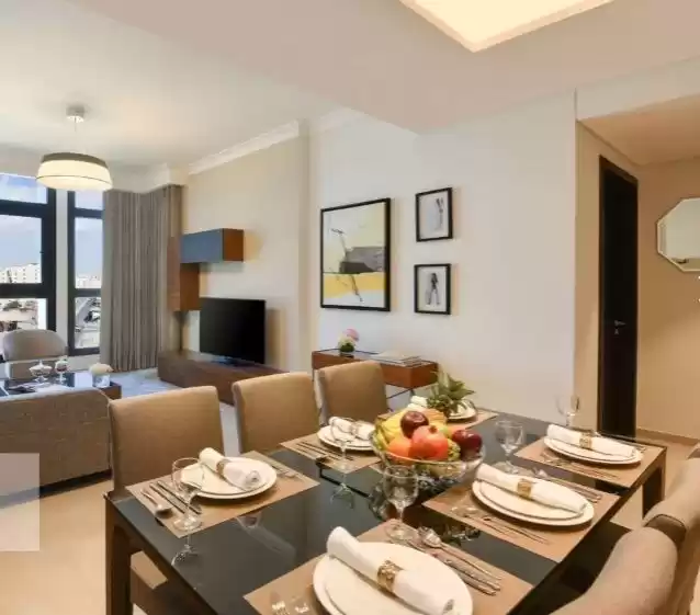 Residencial Listo Propiedad 1 dormitorio F / F Apartamento  alquiler en al-sad , Doha #10376 - 1  image 